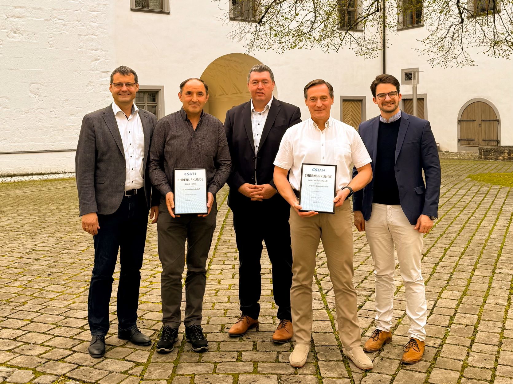 Ehrungen bei der CSU Höchstädt